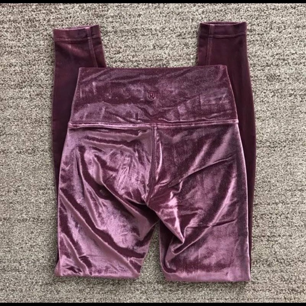 Lululemon Wunder Lounge High-Rise Tight 28" Velvet